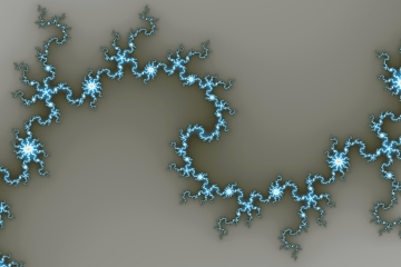 mandelbrot fractal image named blue