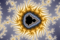 mandelbrot fractal image blue mandel