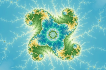 mandelbrot fractal image named golem