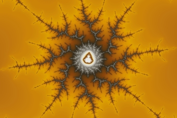 mandelbrot fractal image named ice flake