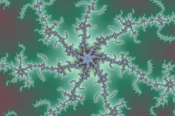Mandelbrot fractal image named Icy Web by Spore mandelbrot fractal image named Icy Web