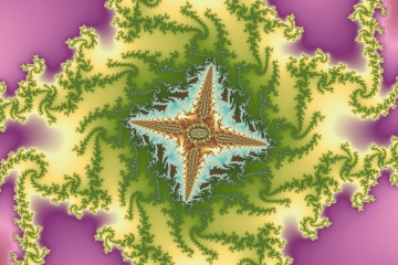 mandelbrot fractal image named milky spike