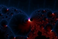 mandelbrot fractal image Red Blue Cells