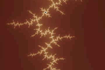 Mandelbrot fractal image named thunder by Agnika mandelbrot fractal image named thunder