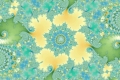 Mandelbrot fractal image ..Golden.