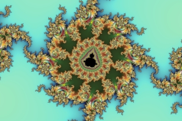 mandelbrot fractal image named .Clear sky.