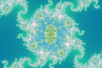 mandelbrot fractal image named .Underwater