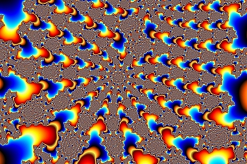 mandelbrot fractal image named 3D Headace