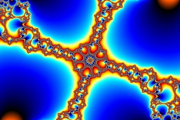 mandelbrot fractal image named 4 blaze