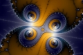 Mandelbrot fractal image  float  