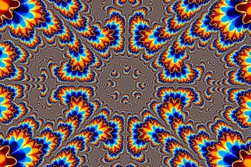 mandelbrot fractal image named Abstract. color.