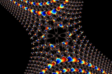 mandelbrot fractal image named Abstract art