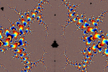 mandelbrot fractal image named Abstract vision