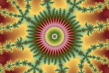 mandelbrot fractal image named adorned tree