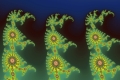 Mandelbrot fractal image Aliens
