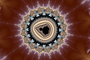mandelbrot fractal image named Amazing