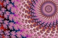 Mandelbrot fractal image Amethist spiral