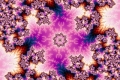 Mandelbrot fractal image amethyst