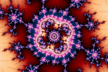 mandelbrot fractal image named Ametist creature