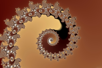Mandelbrot fractal image named ammonites by Lilacs mandelbrot fractal image named ammonites