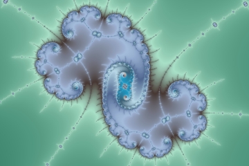 mandelbrot fractal image named amoeba