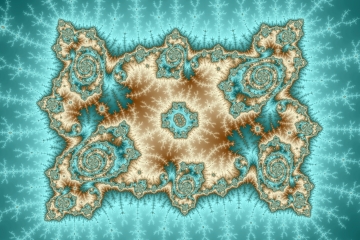 mandelbrot fractal image named Ancient Map