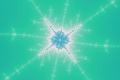 Mandelbrot fractal image aqua spike
