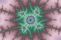 Mandelbrot fractal image aquarich