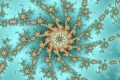 Mandelbrot fractal image Aquavort