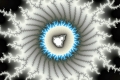 Mandelbrot fractal image arctic circle