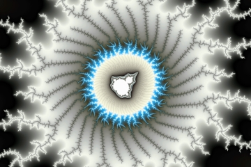 Mandelbrot fractal image named arctic circle by pat197 mandelbrot fractal image named arctic circle