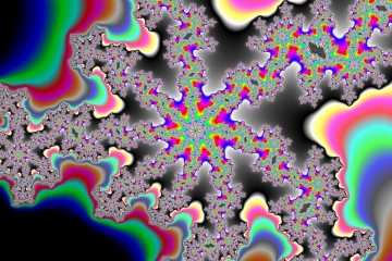 mandelbrot fractal image named arrival
