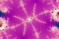 Mandelbrot fractal image arriving vast