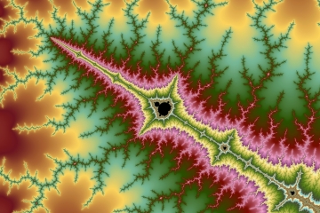 mandelbrot fractal image named arrow turret