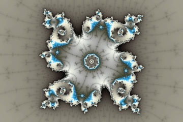 mandelbrot fractal image named Art of ice