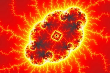 Mandelbrot fractal image named Asteroid 2 by Tanta mandelbrot fractal image named Asteroid 2