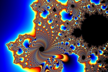 mandelbrot fractal image named Awash