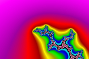 mandelbrot fractal image named AWESOMENESS
