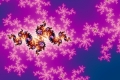 Mandelbrot fractal image binary