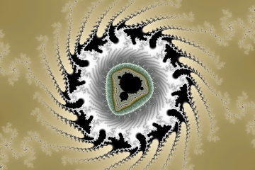 mandelbrot fractal image named black