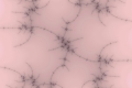 Mandelbrot fractal image bleach