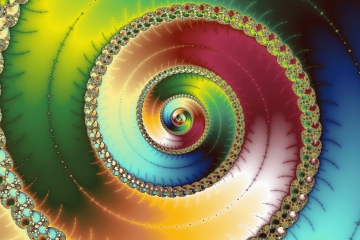 mandelbrot fractal image named blend