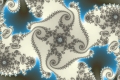 Mandelbrot fractal image blockhead.