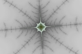 Mandelbrot fractal image blonde
