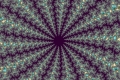 Mandelbrot fractal image Blue infinity
