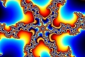 Mandelbrot fractal image bluu starfish