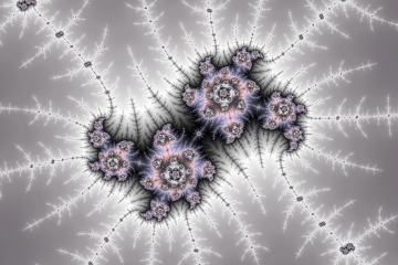 mandelbrot fractal image named bombs away
