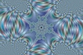 Mandelbrot fractal image Braided Silk