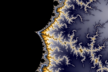 mandelbrot fractal image named break of night