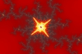 Mandelbrot fractal image bright light